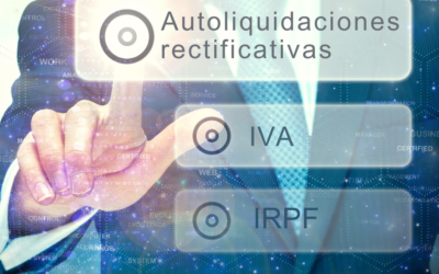 AUTOLIQUIDACIONES RECTIFICATIVAS. IVA E IRPF